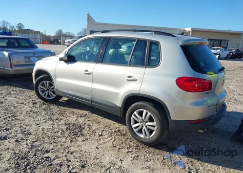 2015 Volkswagen Tiguan S из США, поврежденный, VIN WVGAV7AX6FW505987